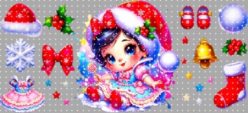 16oz Christmas-S 2534